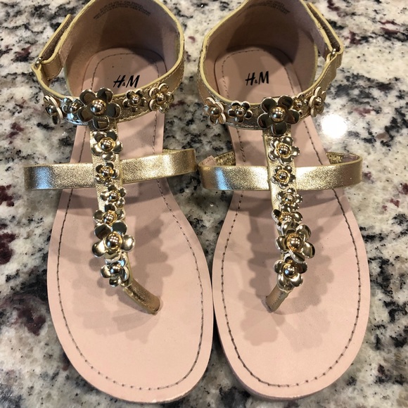 h and m girls sandals